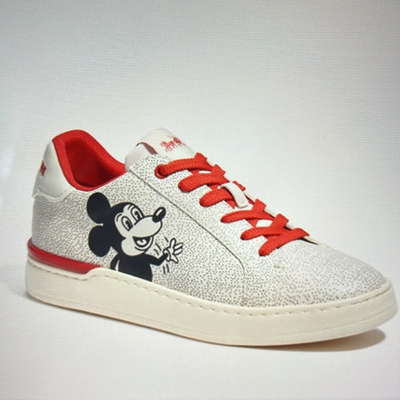 ❤️ COACH DISNEY MICKEY MOUSE X KEITH HARING SNEAKERS ❤️ - Picture 7 of 15